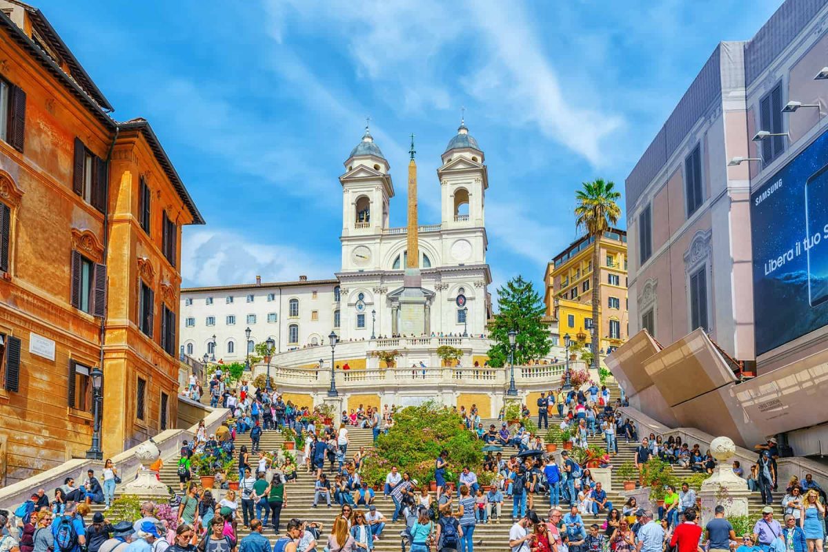 Spanish Steps - the meeting place of Rome