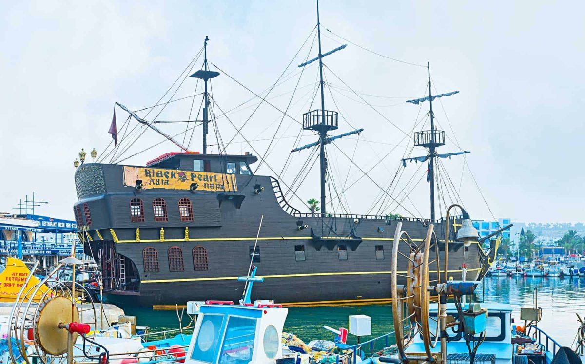 The Black Pearl ship in Ayia Napa - Cyprus