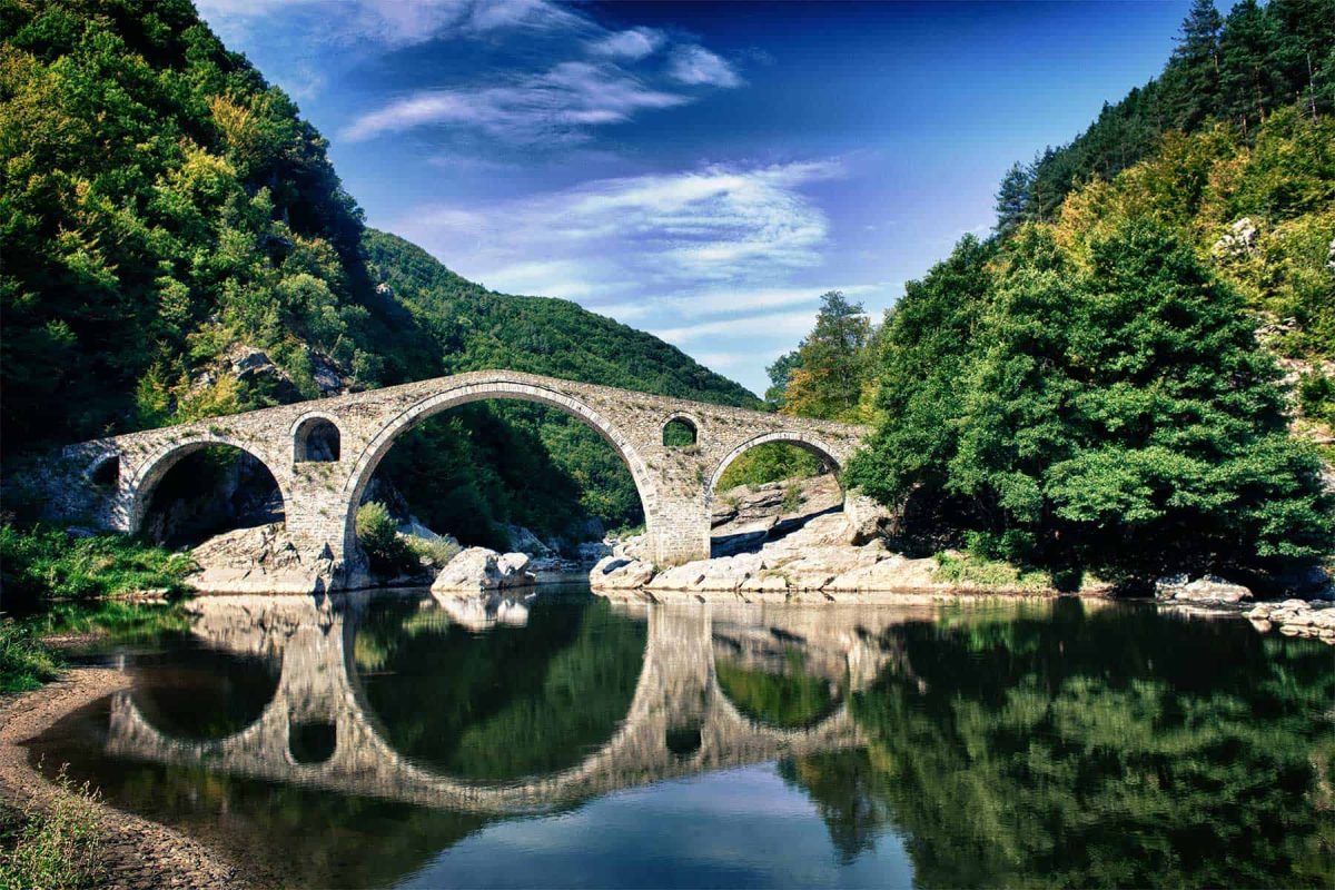 The Devil's Bridge in Ardino - Bulgaria