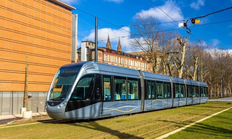 Trams in Toulouse