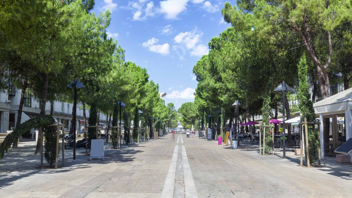 The Antigone neighbourhood in Montpellier is one of the most desirable areas to live in.