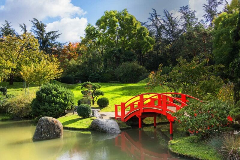 Japanese garden in Toulouse
