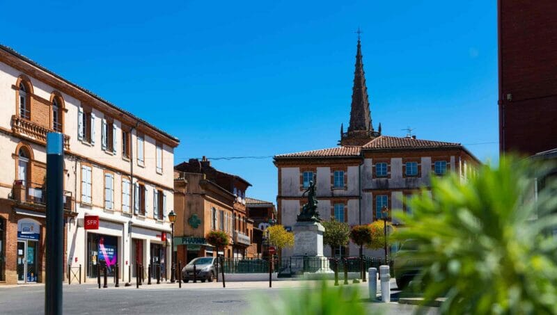 Muret in the suburbs of Toulouse