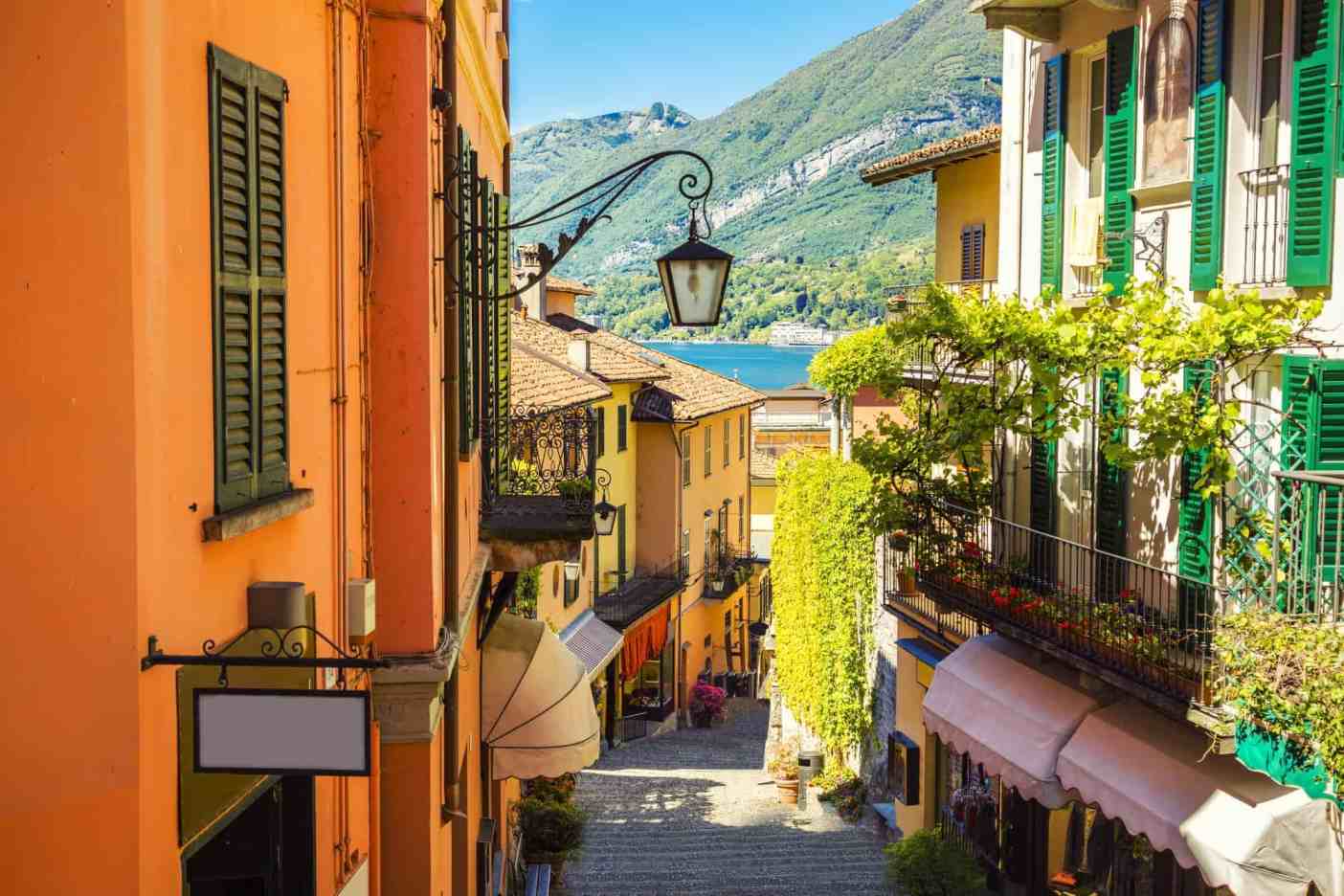 living in Como, Italy