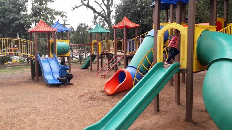 A children's park in Caacupe