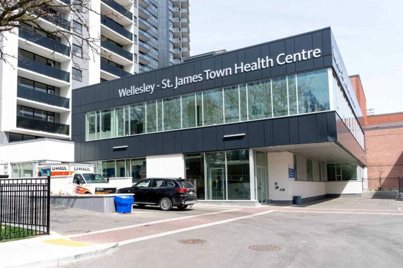 Wellesley St James Town Health Centre in Toronto, a St. Michael's family practice centre. 