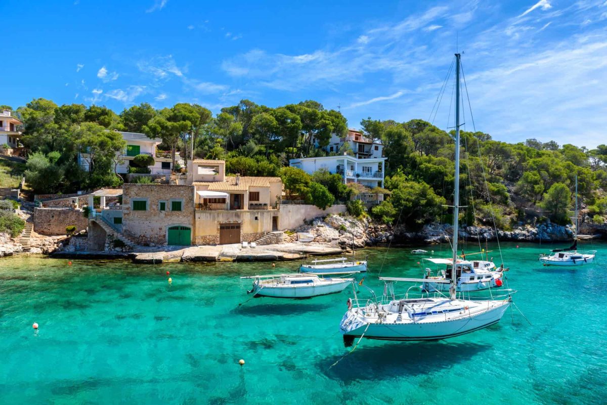 The beautiful coast of Cala Figuera - Spain, Mallorca