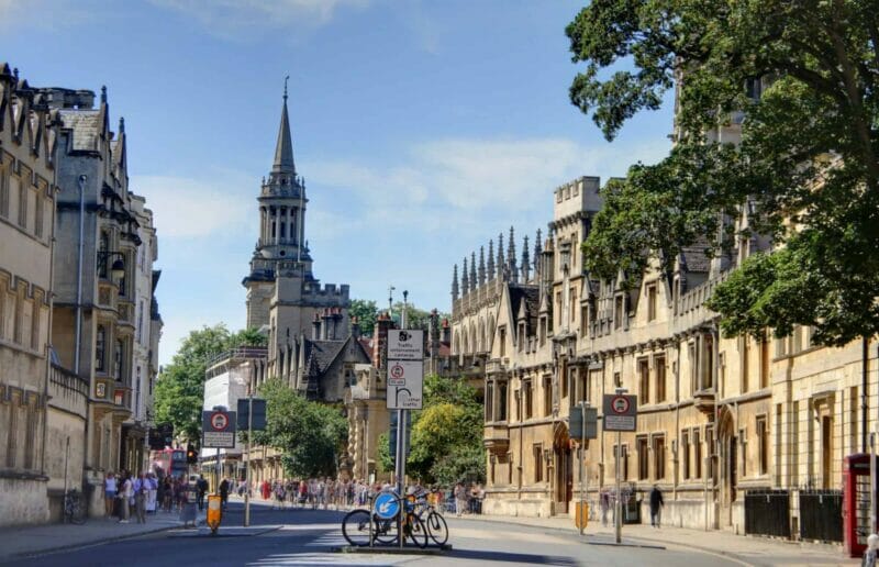 Oxford is famous for its outstanding collection of world famous buildings.