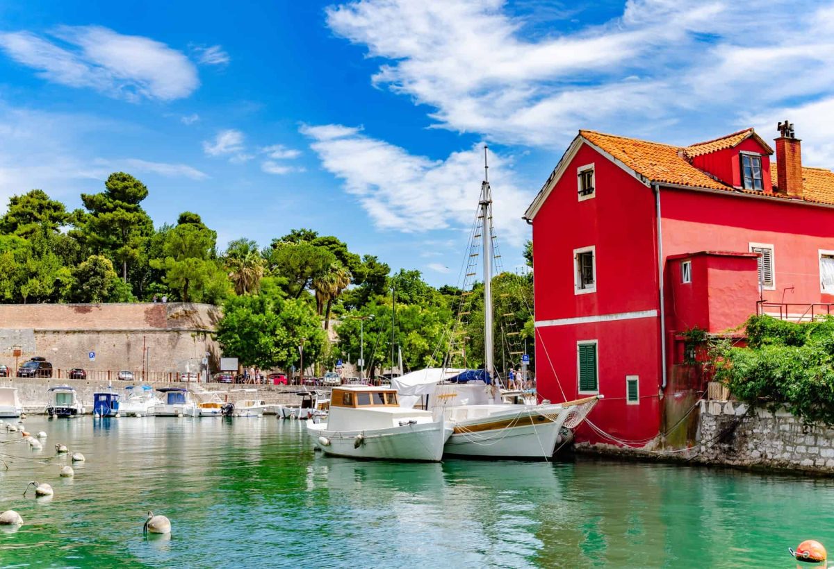Fosa Bay in the spa town of Zadar