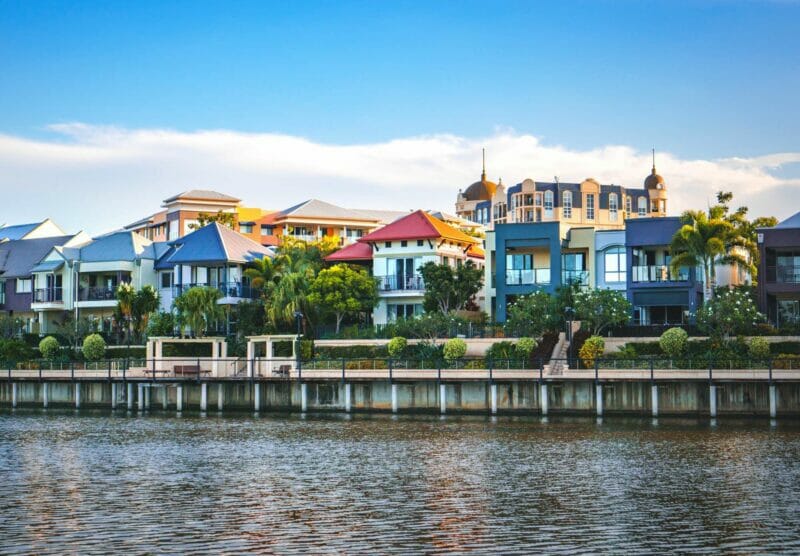 Emerald Lakes residences, the Gold Coast.